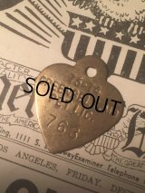 Vintage Dog License Tag #763 (AL1775)