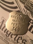 画像1: 70s Vintage Dog Tag #349 (AL1754) (1)