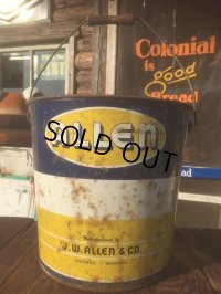 Vintage J.W. Allen & Co Bucket  (AL441)