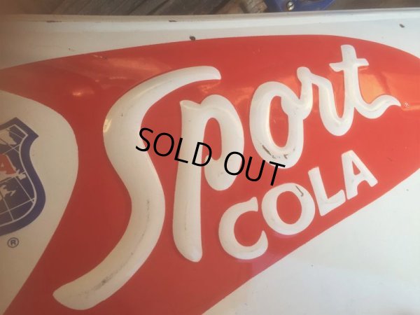 画像7: Vintage Canada Dry Sport Cola Embossed Advertising Sign (AL454)