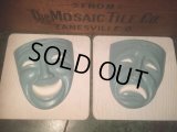 Vintage Comedy Tragedy Two Face Wall Decor (AL465)
