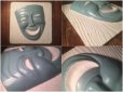 画像5: Vintage Comedy Tragedy Two Face Wall Decor (AL465)