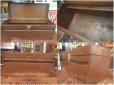 画像3: Vintage Tool Box Brown (AL471) (3)