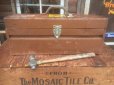 画像1: Vintage Tool Box Brown (AL471) (1)