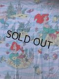 Vintage Lttle Mermaid Twin Flat Sheet (AL478)