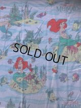 Vintage Lttle Mermaid Twin Flat Sheet (AL478)