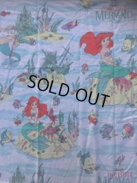 Vintage Lttle Mermaid Twin Flat Sheet (AL478)