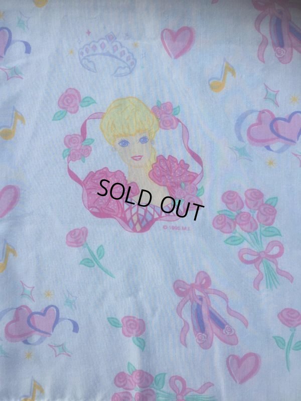 画像2: Vintage Barbie Twin Flat Sheet (AL479)