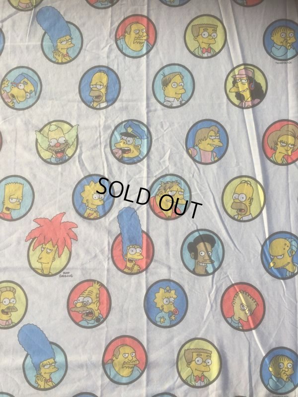 画像4: Vintage Simpsons Twin Flat Sheet (AL475)