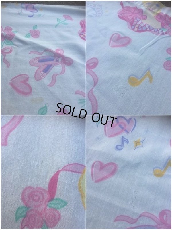 画像5: Vintage Barbie Twin Flat Sheet (AL479)