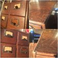 画像7: Antique Yawman & Erbe Oak 4 Drawer File Cabinet (AL482)