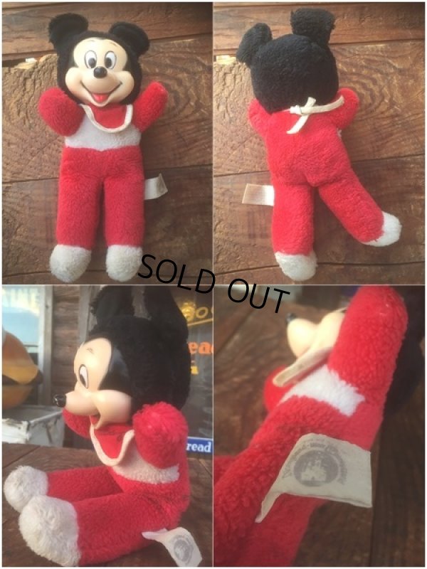 画像3: Vintage Disney Mickey Mouse Rubber Face Doll (AL493) 