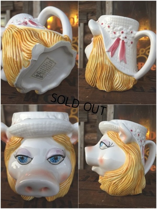 画像3: Vintage Sigma Muppets Miss Piggy 3D Mug (AL498)