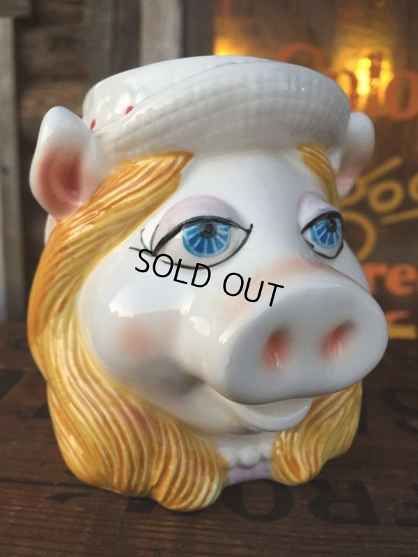 画像1: Vintage Sigma Muppets Miss Piggy 3D Mug (AL498)