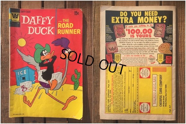 画像2: Vintage Comic Daffy Duck & The Road Runner 1972 No77  (AL506) 