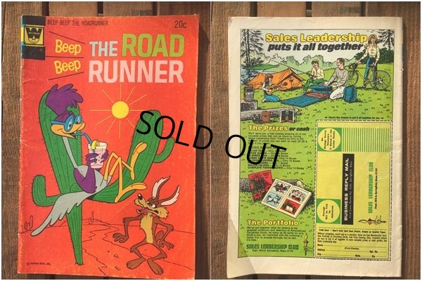 画像2: Vintage Comic Beep Beep The Road Runner 1973 No39  (AL509) 