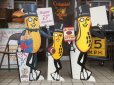 画像5: Vintage Planters Mr.Peanut Cardbord Sign Sign (AL514) (5)