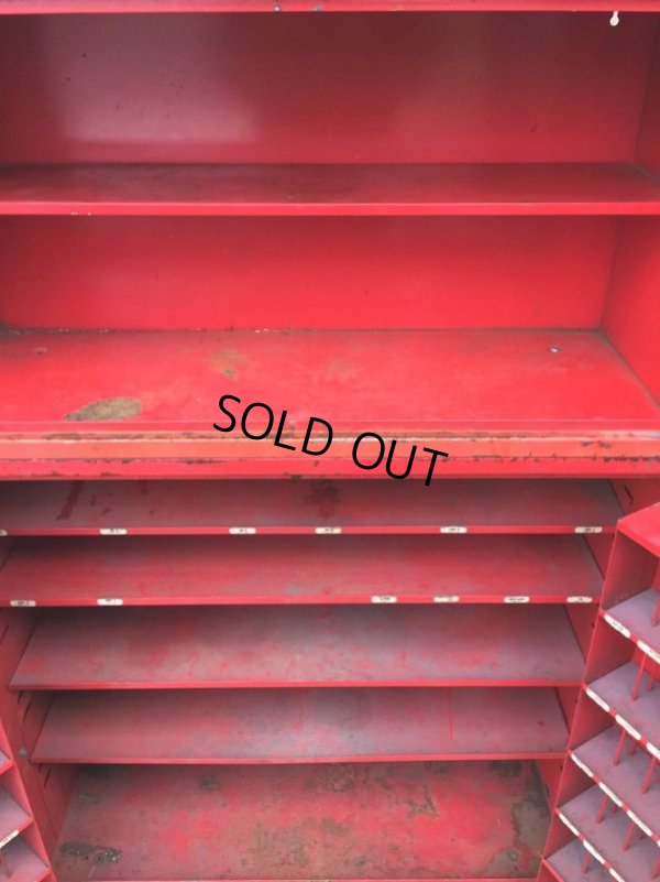 画像4: SALE Vintage Mighty Auto Parts Cabinet (AL520)