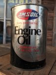 画像1: SALE！ Vintage AMSOIL 1 Quart Engine Oil Can  (AL4206)  (1)