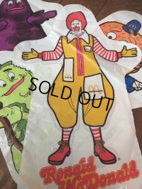 70s Vintage Puppet Ronald McDonald (AL524) 