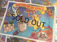 Vintage McDonalds Place Mat Birth day in Space (AL547)