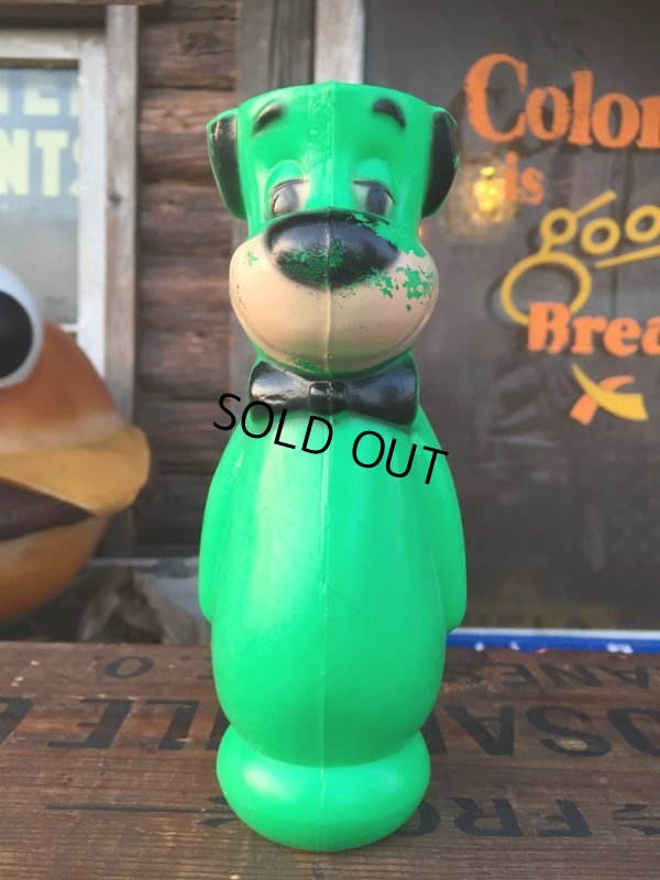 画像1: Vintage Huckleberry Hound Plastic Doll Green (AL552)