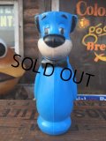 Vintage Huckleberry Hound Plastic Doll Blue (AL550)