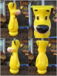 画像2: Vintage Huckleberry Hound Plastic Doll Yellow (AL553) (2)
