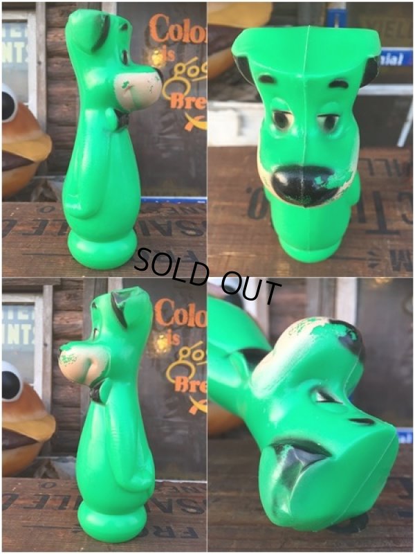 画像2: Vintage Huckleberry Hound Plastic Doll Green (AL552)