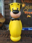 画像1: Vintage Huckleberry Hound Plastic Doll Yellow (AL553) (1)