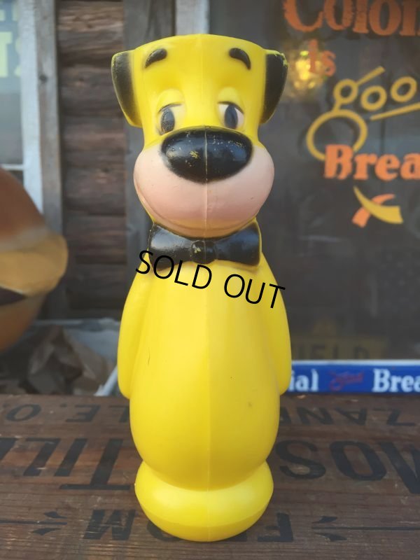 画像1: Vintage Huckleberry Hound Plastic Doll Yellow (AL553)