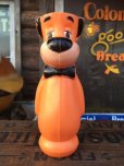 画像1: Vintage Huckleberry Hound Plastic Doll Orange (AL551) (1)