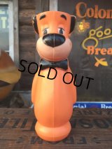 Vintage Huckleberry Hound Plastic Doll Orange (AL551)