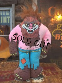 70s Vintage Hairy Scary Were Wolf Doll (AL566)