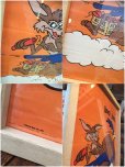 画像3: 70s Vitage ROAD RUNNER & WILE E COYOTE Original Poster w/Frame (AL573)