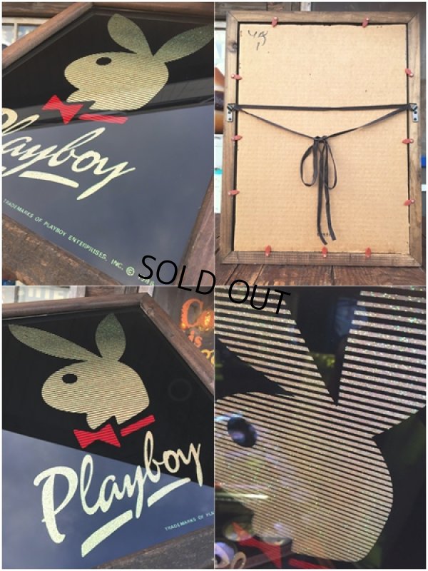 画像3: Vintage PLAYBOY Play Boy Bunny Bar Mirror (AL574)