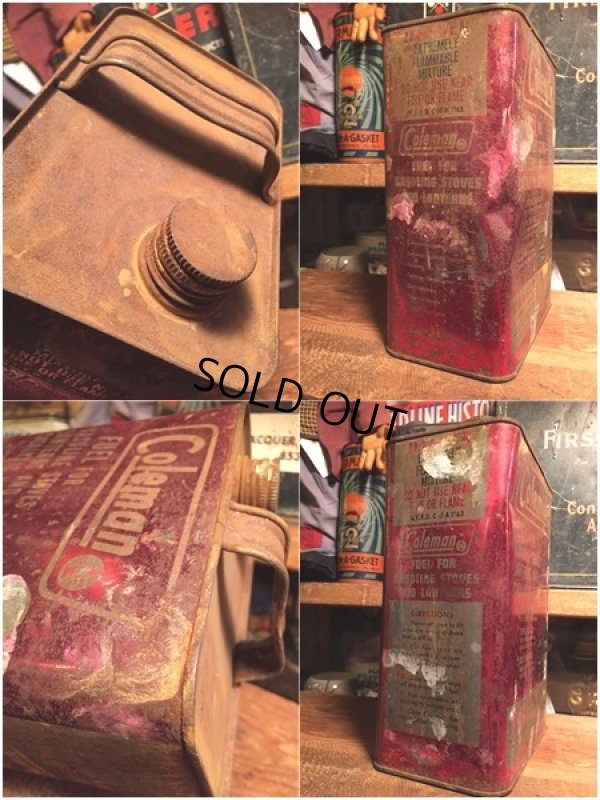 画像3: Vintage Coleman Metal Oil Can 1GL (AL5742) 