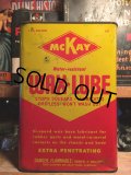 Vintage MCKAY WAX LUBE Metal Can 1GL (AL5739) 