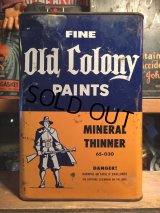 Vintage OLD COLONY PAINTS Metal Can 1GL (AL5720) 