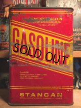 Vintage Gasoline Metal Can Stancan 1GL (AL5741) 