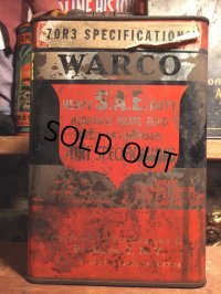 Vintage WARCO Metal Can 1GL (AL5746) 