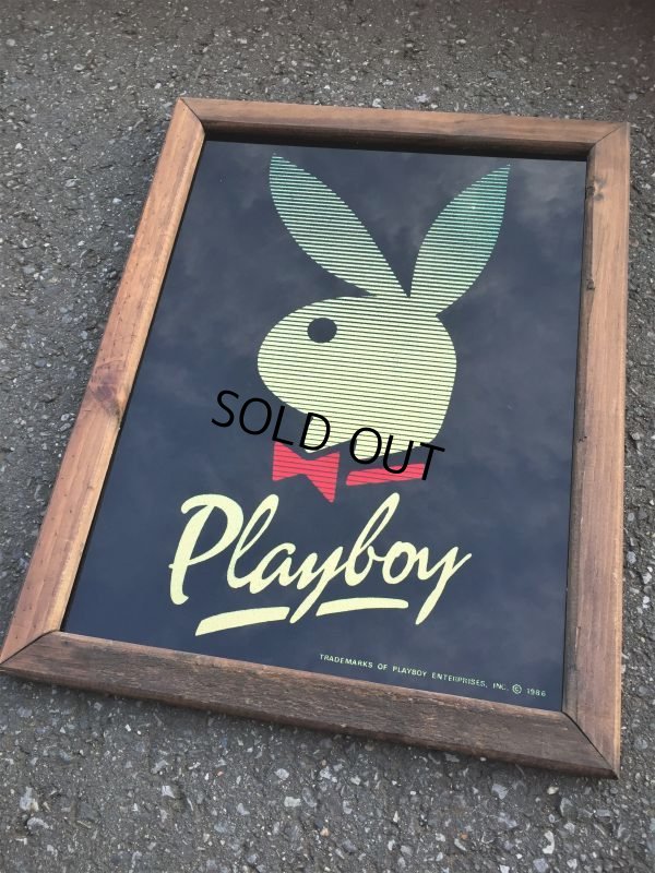 画像2: Vintage PLAYBOY Play Boy Bunny Bar Mirror (AL574)