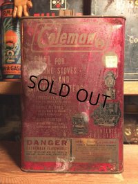 Vintage Coleman Metal Oil Can 1GL (AL5742) 