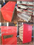 画像3: Vintage Jiffy Parts Cabinet (AL575) (3)