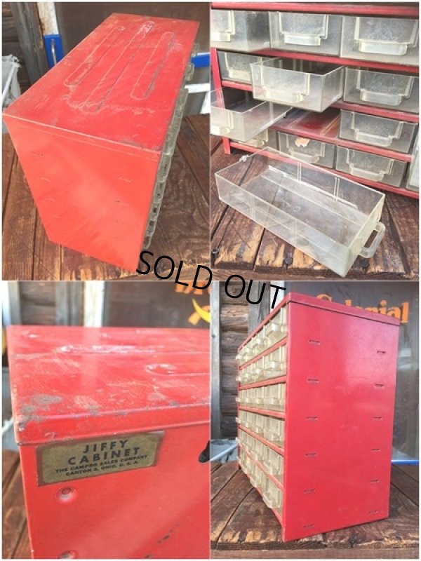 画像3: Vintage Jiffy Parts Cabinet (AL575)