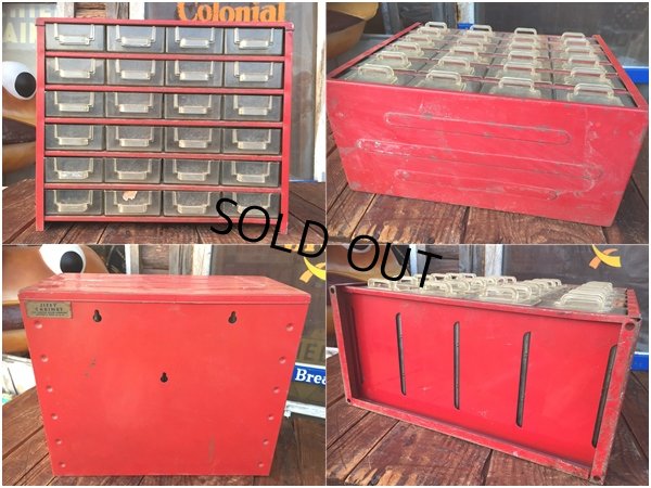 画像2: Vintage Jiffy Parts Cabinet (AL575)