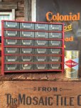 画像1: Vintage Jiffy Parts Cabinet (AL575) (1)