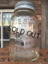 Vintage Mission Mason Glass Jar (AL5993)