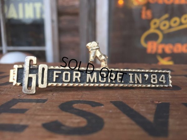 画像1: Vintage Mack Truck Bulldog Tie Clips '84 (AL585)