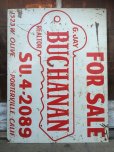 画像5: Vintage GJ BUCHANAN FOR SALE Sign (AL581)